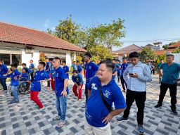 Dafam Surabaya Ajak Kampung Anak Negeri Kalijudan Senam Ceria