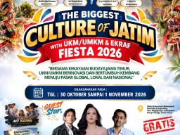 Kekayaan Budaya Jatim Dipadukan dengan UKM, UMKM dan Ekonomi Kreatif di Banyuwangi