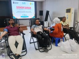 Semarak HLN ke-81 dan Milad YBM PLN ke-20, PLN UIP JBTB Gelar Aksi Donor Darah