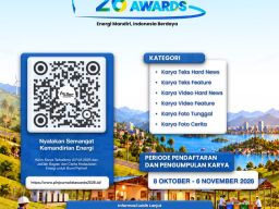 PLN Journalist Awards 2026 Kembali Digelar, Usung Tema “Energi Mandiri, Indonesia Berdaya”