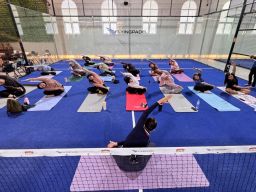 Dukung Gaya Hidup Sehat,Premier Place Hotel Gandeng Flying Padel Gelar Yoga X Padel 