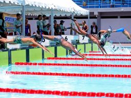 Surabaya Rising Champion 2026 Jadi Ajang Adu Cepat 350 Atlet Selam se-Jawa Timur