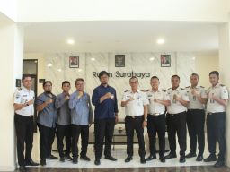 Sinergi Pengawasan Pelayanan, Rutan Surabaya Terima Kunjungan Ombudsman RI Jawa Timur 