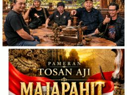 Pameran Tosan Aji “Majapahit Bangkit” Digelar di Surabaya,Libatkan Generasi Muda dalam Pelestarian