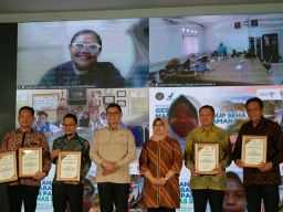 Pasar,Sekolah, hingga Kader Muda Jawa Timur Raih Penghargaan Nasional Germas SAPA 2026 