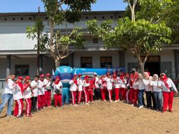 Senam Bersama ICONNET di Talangsuko,PLN Icon Plus Jatim Perkuat Kedekatan dengan Warga Turen Malang