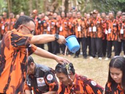 308 Kader Pemuda Pancasila Jatim Rampungkan Diklat,Baso Juherman Dorong Kaderisasi Madya