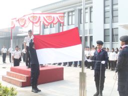 Pimpin Upacara Sumpah Pemuda ke-98, Karutan Surabaya Tekankan Persatuan dan Integritas