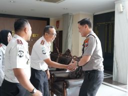 Perkuat Sinergitas Kemenimipas-Polri, Karutan Surabaya Bertemu dengan Kapolresta Sidoarjo 