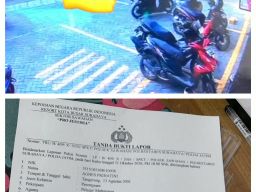 Terekam CCTV! Dua Maling Beraksi Cepat, Honda Scoopy Warga Pakis Amblas