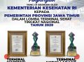 Terminal Maospati dan Anjuk Ladang Jatim Terbaik Lomba Terminal Sehat