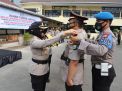 Kapolres Tanjung Perak Pimpin Upacara Sertijab Kasat dan Kapolsek
