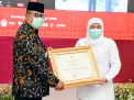 Pemprov Jatim Dapat Penghargaan Menkumham Atas Upaya Pembinaan Pemda