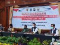Forkopimda Jatim Rapat Koordinasi Virtual di Kantor Gubernur