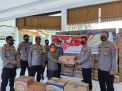 Bantuan dari Polda Jatim dan Bhayangkari Sampai Lokasi Bencana