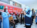 Khofifah Apresiasi Klinik Vaksinasi RSUD Dr. Wahidin Sudiro Husodo