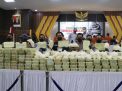 Polda Aceh Ungkap Kasus Narkotika Jaringan Internasional Seberat 353Kg