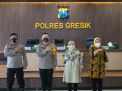 Kapolres Gresik Sambut Kunker Deputi Pelayanan Publik Kemenpan RB