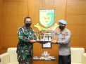 Kadiv Propam Polri Kunjungi Danpuspom AD, Perkuat Sinergi TNI-Polri