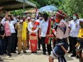 Tarian Adat Sumba Barat Daya Sambut Ketua DPD RI di Panen Raya