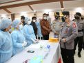 Vaksin Massal Manado di Tinjau Kapolri