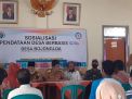 Bimtek Pokja Sosialisasi Pendataan di Desa Bojongloa