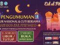 Kantor Pelayanan Samsat Libur Hari Raya Idul Fitri 1442 H