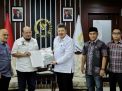 Walikota Solok Audiensi Ketua DPD Dukung Pembangunan Stadion Marahadin