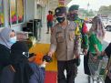 Satgas Covid Gresik Menyuarakan di Pusat Perbelanjaan Terkait Prokes