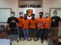 Polres Gresik Ciduk 5 Preman yang Meresahkan Masyarakat