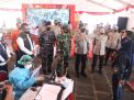 Kapolda Jatim, Pangdam V Brawijaya dan Plh. Sekdaprov Tinjau Vaksin
