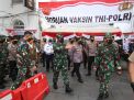 TNI-Polri Gelar Vaksin Massal di Kota Tua Targetkan 2000 Orang