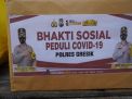 Polres Gresik Baksos, Gugah Kepedulian Sosial Ditengah Pandemi Covid