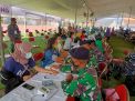 Kodiklat TNI AL Mengasah Rasa Empati Siswa Kesehatan Tangani Covid-19