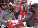 Penjual Bendera Merah Putih, Polisi Terimakasih Telah Borong Dagangan