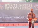 Baksos Pesat Gatra Bagi 500 Paket Sembako dan 1000 Vaksin Covid-19
