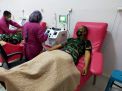 Implementasikan 8 Wajib TNI AL Puslatdiksarmil Kodiklatal Donor Plasma