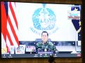 Dankodiklat TNI AL dan PJU Ikuti Pengarahan KASAL Melalui Vicon