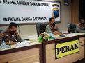 Kapolres Tanjung Perak dan PJU Vicon Bersama Kabiddokkes Polda Jatim
