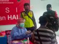 Polres Gresik Terus Kawal Serbuan Vaksin Merdeka Hingga Pelosok