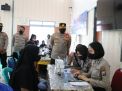 HUT Polwan ke-73, Polresta Malang Kota Gelar Serbuan Vaksin