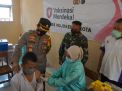 Polresta Mojokerto Kolaborasi dengan Dinkes Beri Vaksin Pelajar PTM