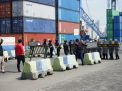 Polres Tanjung Perak Lakukan Simulasi Penanganan Sabotase di Pelabuhan