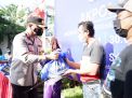Gelar Baksos Akpol 95  Patriatama Bagi Sembako ke Warga dan Vaksinasi