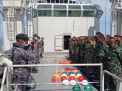 Siswa TNI AL Satdik 3 Kodiklatal Sorong Lakukan Lattek di KRI Tarakan