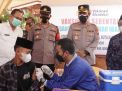 Polresta Sidoarjo Lakukan Vaksin Serentak Ponpes dan Rumah Ibadah