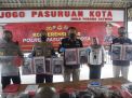 Polres Pasuruan Kota Tangkap 4 Tersangka Peristiwa Bom Bondet