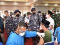 Kodiklatal Gelar Serbuan Vaksin di Pesantren Nurul Jadid Probolinggo