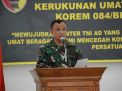 Ajang Tali Silaturahmi, Korem Gelar Pembinaan Kerukunan Umat Beragama