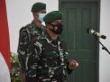 Danrem 084/BJ Lantik Personil Naik Pangkat Tambah Motivasi Prajurit